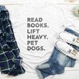 Retro Gym Book Lover Read Books Lift Heavy Pet Dogs Youth Long Sleeve Tee Retro Gym Book Lover Read Books Lift Heavy Pet Dogs Youth Long Sleeve Tee