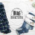 Retro I Tried To Form A Gang But It Turned Into A Book Club Youth Long Sleeve Tee