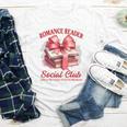 Romance Book Reading Bookish Romance Reader Social Club Youth Long Sleeve Tee