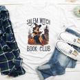 Salem Witch Book Club Bookish Retro Halloween Cat Youth Long Sleeve Tee Salem Witch Book Club Bookish Retro Halloween Cat Youth Long Sleeve Tee