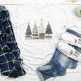 Seasons Readings Christmas Tree Book Lover Youth Long Sleeve Tee