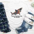 Shark Costume Teens Books Nerds Shark Stuffed Animal Sharks Youth Long Sleeve Tee