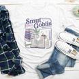 Smut Goblin Reading Club Book Lover Dark Academia Youth Long Sleeve Tee