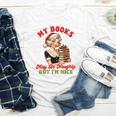 Smut Reader Christmas My Books May Be Naughty But I'm Nice Youth Long Sleeve Tee