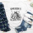 Somebody's Smut Reading Wife Smutty Book Lovers Youth Long Sleeve Tee Somebody's Smut Reading Wife Smutty Book Lovers Youth Long Sleeve Tee