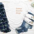 Stay Home Read Books Love Dogs Youth Long Sleeve Tee Stay Home Read Books Love Dogs Youth Long Sleeve Tee