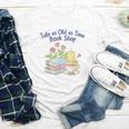 Tale As Old As Time Floral Bookshop Romantic Youth Long Sleeve Tee