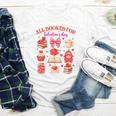 Valentines Reading Book Lover All Booked For Valentine's Day Youth Long Sleeve Tee