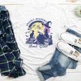 Vintage Sexy Witch Spooky Readers Book Lover Club Halloween Youth Long Sleeve Tee