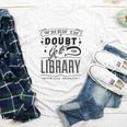 When In Doubt Go To The Library Teacher Vintage Book Lovers Youth Long Sleeve Tee When In Doubt Go To The Library Teacher Vintage Book Lovers Youth Long Sleeve Tee