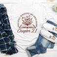 Women's Chapter 21 Book Readers Flower Lovers 21st Birthday Girls Youth Long Sleeve Tee Women's Chapter 21 Book Readers Flower Lovers 21st Birthday Girls Youth Long Sleeve Tee