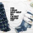 Yes I Read Self-Help No I’m Not Helped Yet Book Lover Youth Long Sleeve Tee