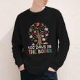 100 Days In The Books Reading Teacher Cute Book Lover Youth Long Sleeve Tee