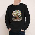 100 Days Of School In The Books Librarian Reading Teacher Youth Long Sleeve Tee