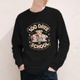 100 Days Of School Cute Puppies And Books Youth Long Sleeve Tee