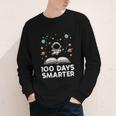 100 Days Smarter Astronaut Book 100th Day Girls Kids Women Youth Long Sleeve Tee 100 Days Smarter Astronaut Book 100th Day Girls Kids Women Youth Long Sleeve Tee