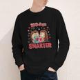 100 Days Smarter Shirt Cute Hedgehog Love Books School Tee Youth Long Sleeve Tee