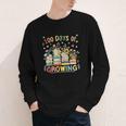 100th Day Of School Teacher Floral Books 100 Days Of Growing Youth Long Sleeve Tee 100th Day Of School Teacher Floral Books 100 Days Of Growing Youth Long Sleeve Tee