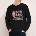 100th Day Of School Teacher Women Floral Books Youth Long Sleeve Tee 100th Day Of School Teacher Women Floral Books Youth Long Sleeve Tee
