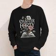 1986 Chapter Forty 40th Birthday Wildflower Book 40 Year Old Youth Long Sleeve Tee