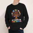 67 Days In The Books Reading Teacher 67th Day Of School Kids Youth Long Sleeve Tee