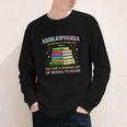 Abibliophobia Bibliophilia Abibliophobia Book Lovers Youth Long Sleeve Tee Abibliophobia Bibliophilia Abibliophobia Book Lovers Youth Long Sleeve Tee