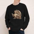 Alligator Snapping Turtle Reading A Book Youth Long Sleeve Tee Alligator Snapping Turtle Reading A Book Youth Long Sleeve Tee