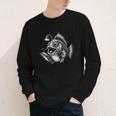 Anglerfish Reading Book Art Youth Long Sleeve Tee