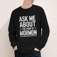 Ask Me About The Book Of Mormon Youth Long Sleeve Tee Ask Me About The Book Of Mormon Youth Long Sleeve Tee