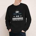 Audiobooks Listener Book Reading Lover Fun Youth Long Sleeve Tee Audiobooks Listener Book Reading Lover Fun Youth Long Sleeve Tee