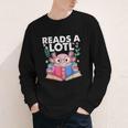 Axolotl Books Readsalotl Reading Bookworm Boys Girls Youth Long Sleeve Tee Axolotl Books Readsalotl Reading Bookworm Boys Girls Youth Long Sleeve Tee