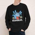 Axolotl Read Book Kawaii Reading Books For Men Women Youth Long Sleeve Tee