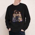 Back To School Afro Melanin Girl Reading Book Bookworm Youth Long Sleeve Tee Back To School Afro Melanin Girl Reading Book Bookworm Youth Long Sleeve Tee