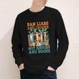 Ban Liars And Crooks Not History And Books Bookworm Library Youth Long Sleeve Tee Ban Liars And Crooks Not History And Books Bookworm Library Youth Long Sleeve Tee