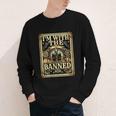 Banned Books Librarian Book Readers I m With The Banned Youth Long Sleeve Tee
