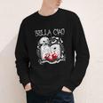 Bella Ciao Goodbye Beautiful Skull Book Of Dark Magic Occult Youth Long Sleeve Tee Bella Ciao Goodbye Beautiful Skull Book Of Dark Magic Occult Youth Long Sleeve Tee