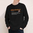 Biblioholic Definition Reading Nerd Book Lovers Geek Youth Long Sleeve Tee Biblioholic Definition Reading Nerd Book Lovers Geek Youth Long Sleeve Tee