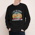 I Like Big Books Librarian Reading Teacher Book Lover Youth Long Sleeve Tee