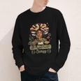 Big Cancer Energy Woman Camo Zodiac Book Teacher Youth Long Sleeve Tee