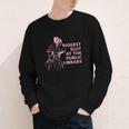 Biggest Slut At The Public Library Reading Book Club Youth Long Sleeve Tee