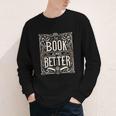 The Book Is Always Better Reader Preference Youth Long Sleeve Tee