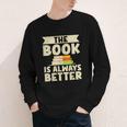 The Book Is Always Better Thriller Youth Long Sleeve Tee