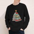 Book Christmas Tree For Librarians Book Lovers Youth Long Sleeve Tee