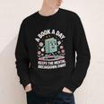 A Book A Day Keeps The Mental Breakdown Away Youth Long Sleeve Tee