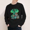 Book Dragon Reading Fantasy Youth Long Sleeve Tee
