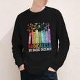 Book Flower Radicalized By Basic Decency Feminist Lgbt Youth Long Sleeve Tee