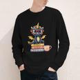 Book Lover Cute Baby Dragon Reading Youth Long Sleeve Tee