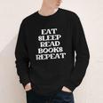 Book Lover Book Eat Sleep Read Books Repeat Youth Long Sleeve Tee Book Lover Book Eat Sleep Read Books Repeat Youth Long Sleeve Tee