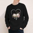Book Lover Heart Shaped Reading Art Librarian Youth Long Sleeve Tee