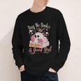 Book Lover Saying Buy Me Books And Call Me A Good Girl Youth Long Sleeve Tee Book Lover Saying Buy Me Books And Call Me A Good Girl Youth Long Sleeve Tee